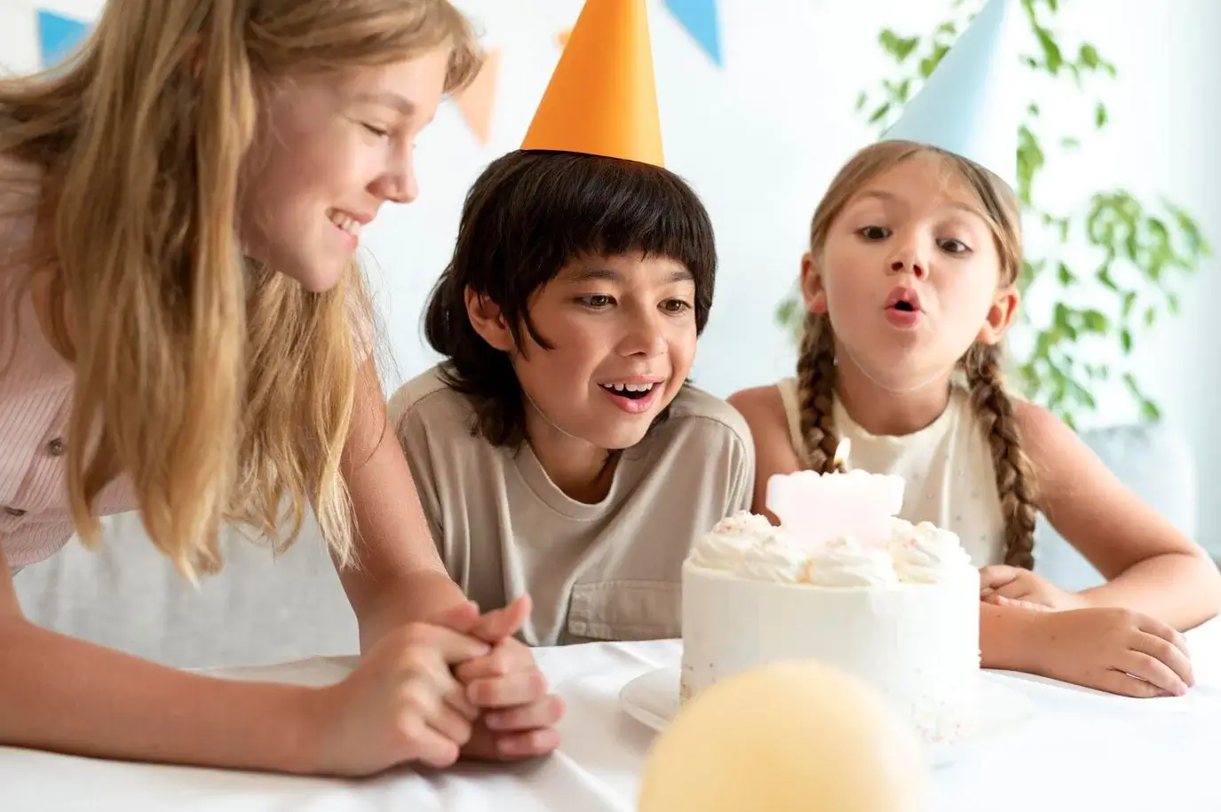 Niños disfrutando en un txoko para eventos en Bilbao